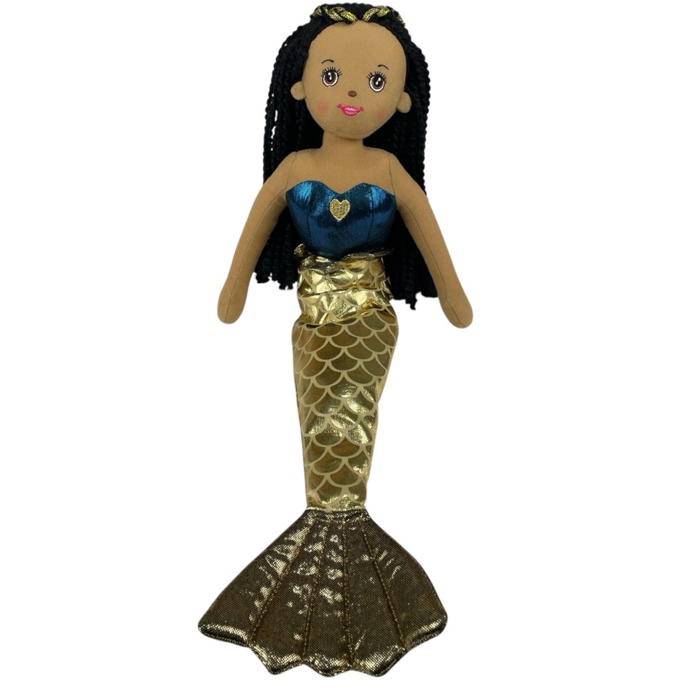 GANZ Shimmer Cove Mermaid NEVIS Plush Doll 18"